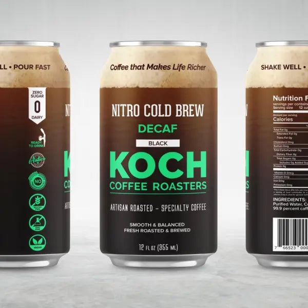 A New Era of Decaf Coffee: Koch Decaf Nitro Cold Brew Redefines the Coffee Game